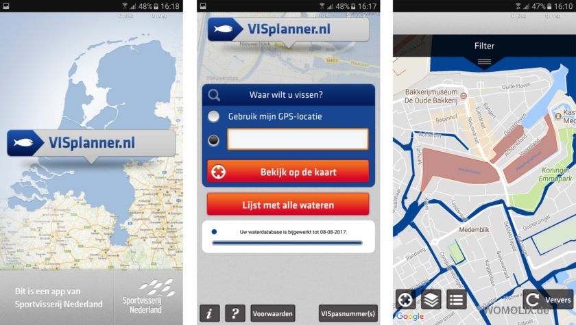 VISplanner App